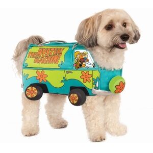 Scooby-Doo Mystery Machine Dog Costume - Blue and Green